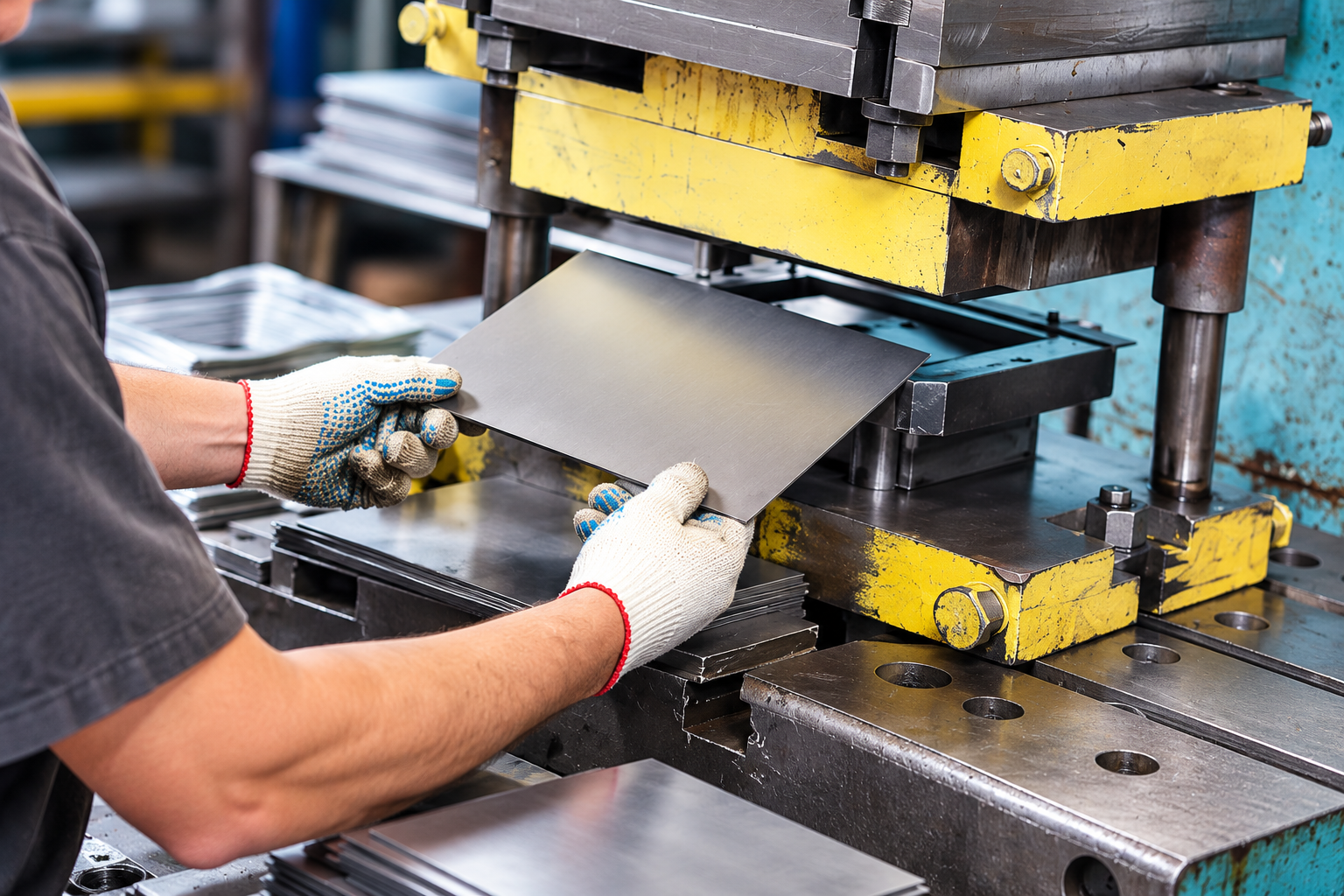 Illustrative industrial background, not a photograph of Sadev USA
